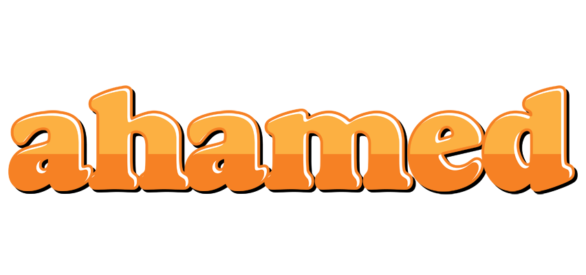 Ahamed orange logo