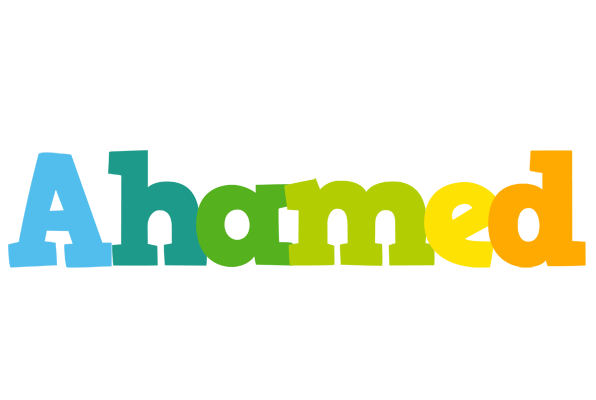 Ahamed rainbows logo