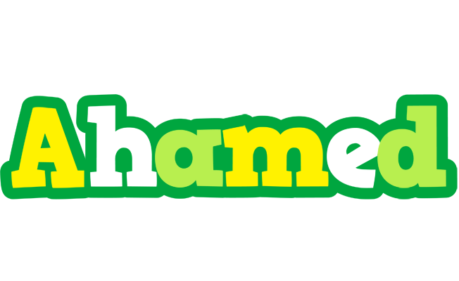 Ahamed soccer logo