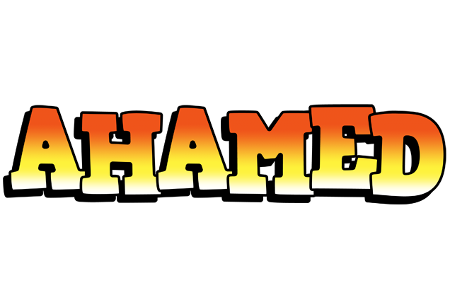 Ahamed sunset logo