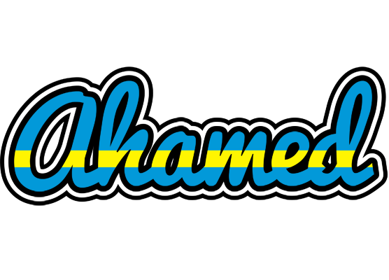 Ahamed sweden logo