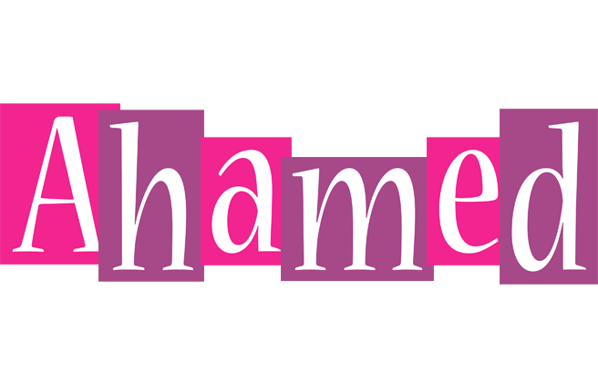 Ahamed whine logo
