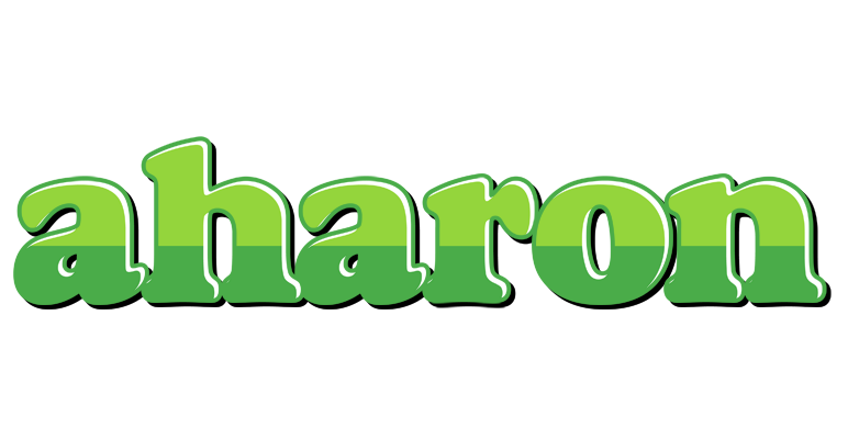 Aharon apple logo
