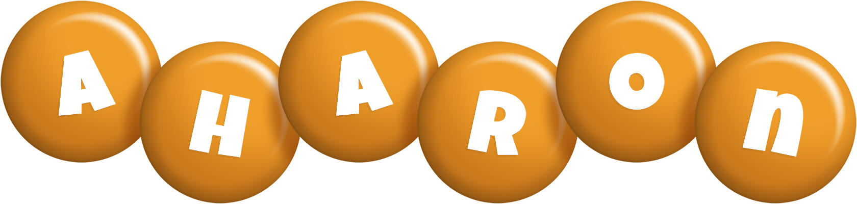 Aharon candy-orange logo