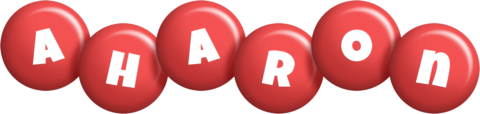 Aharon candy-red logo