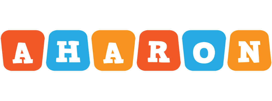 Aharon comics logo