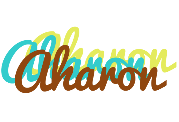 Aharon cupcake logo