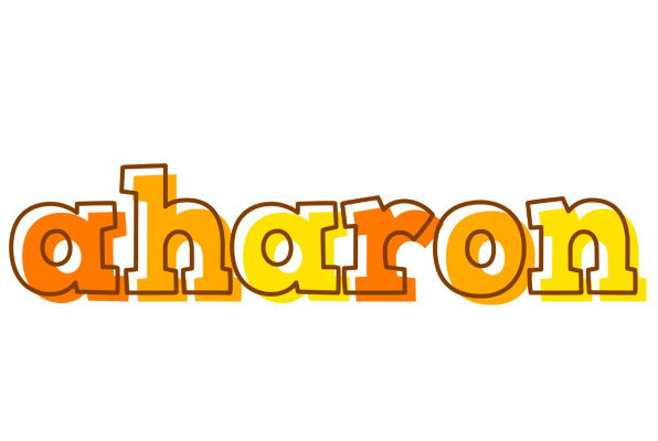 Aharon desert logo