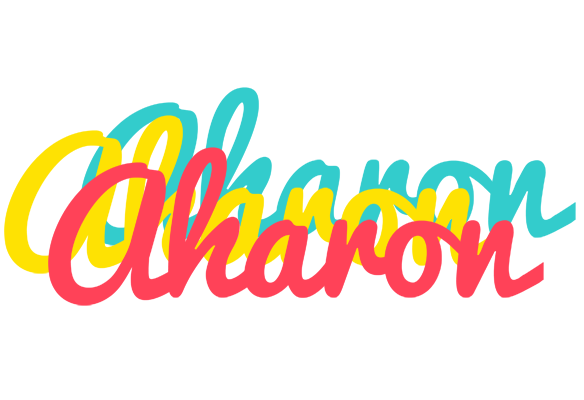 Aharon disco logo