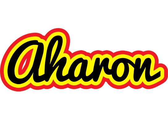 Aharon flaming logo
