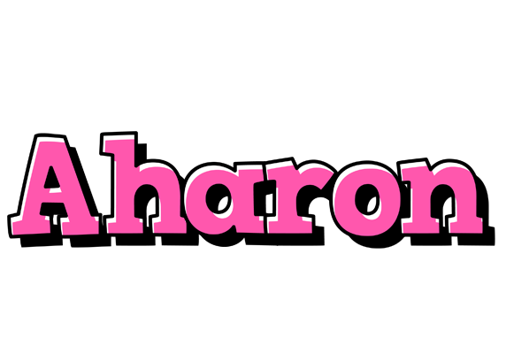 Aharon girlish logo