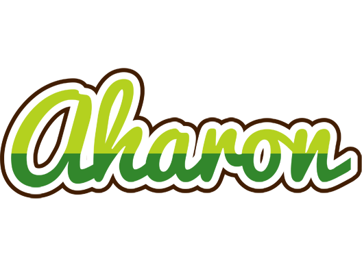 Aharon golfing logo