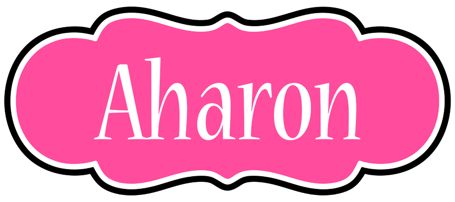 Aharon invitation logo