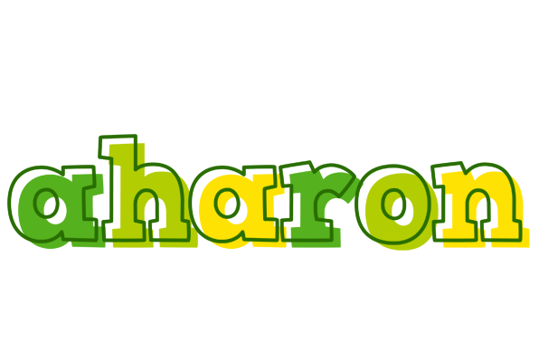 Aharon juice logo