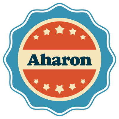 Aharon labels logo