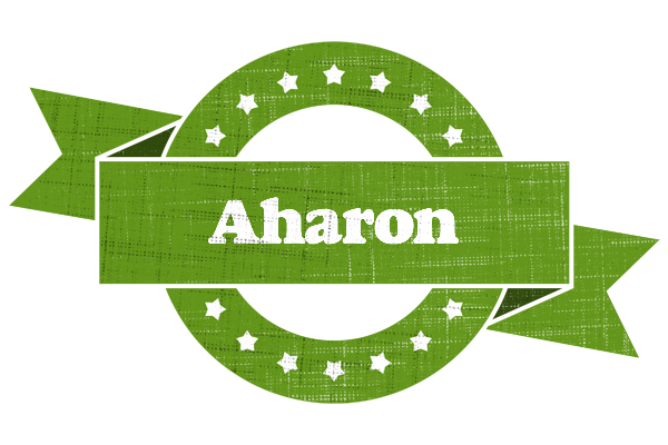 Aharon natural logo