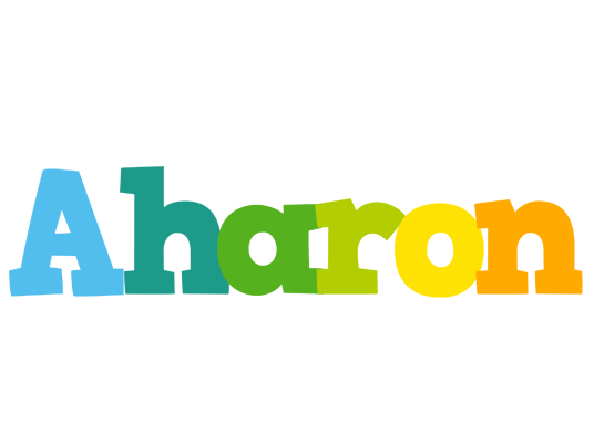 Aharon rainbows logo