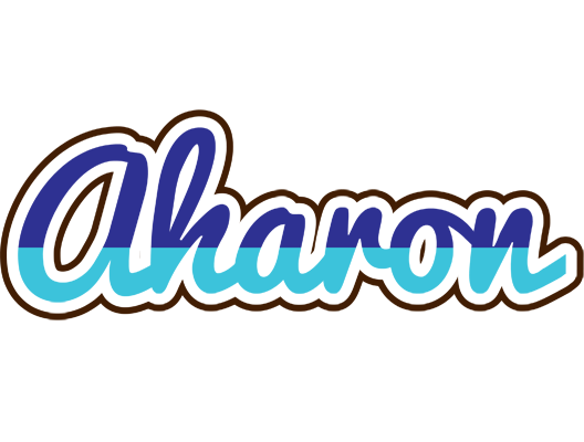 Aharon raining logo
