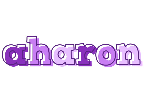 Aharon sensual logo