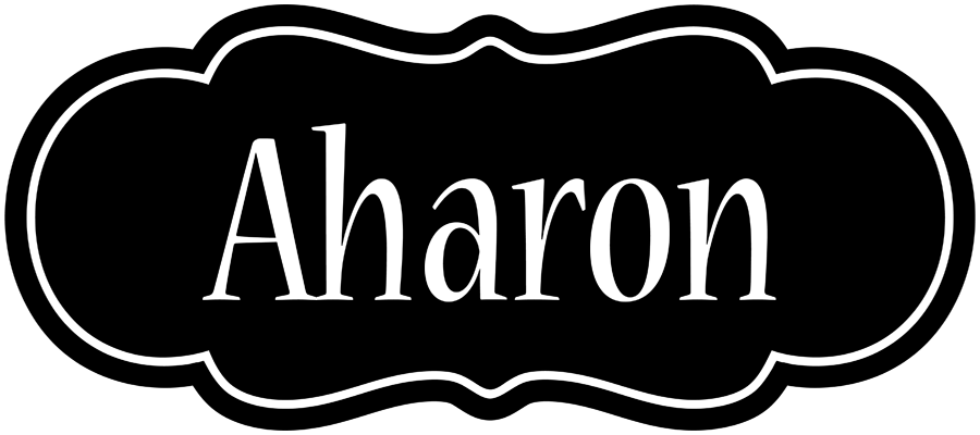 Aharon welcome logo