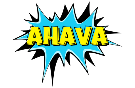 Ahava amazing logo