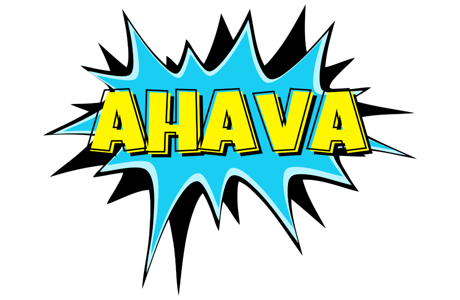 Ahava amazing logo