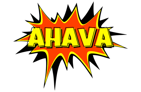 Ahava bazinga logo