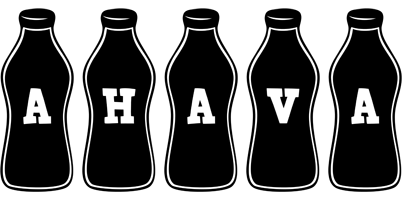 Ahava bottle logo