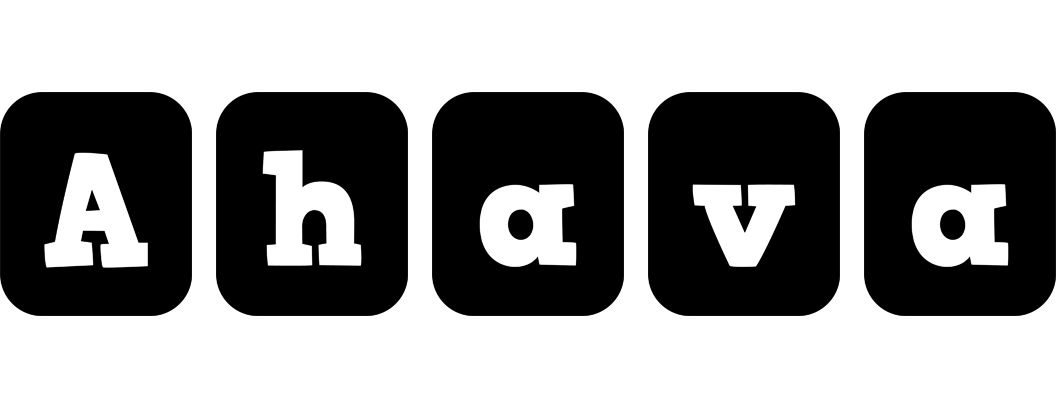 Ahava box logo