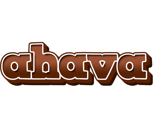 Ahava brownie logo