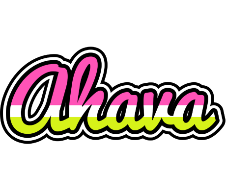 Ahava candies logo