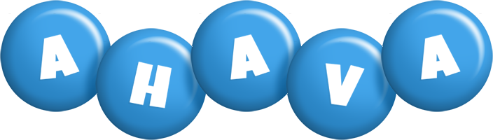 Ahava candy-blue logo