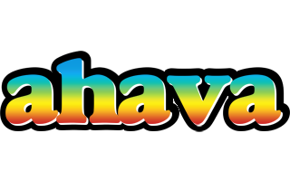 Ahava color logo