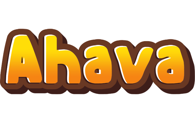 Ahava cookies logo