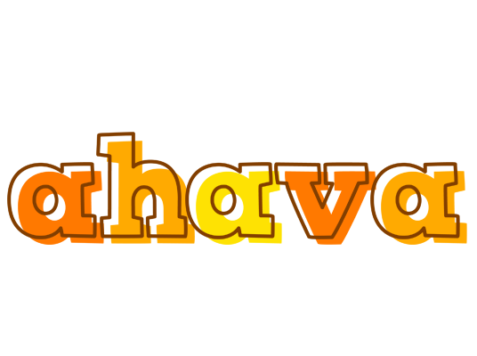 Ahava desert logo