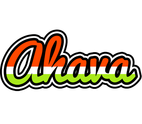 Ahava exotic logo