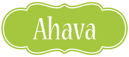 Ahava family logo