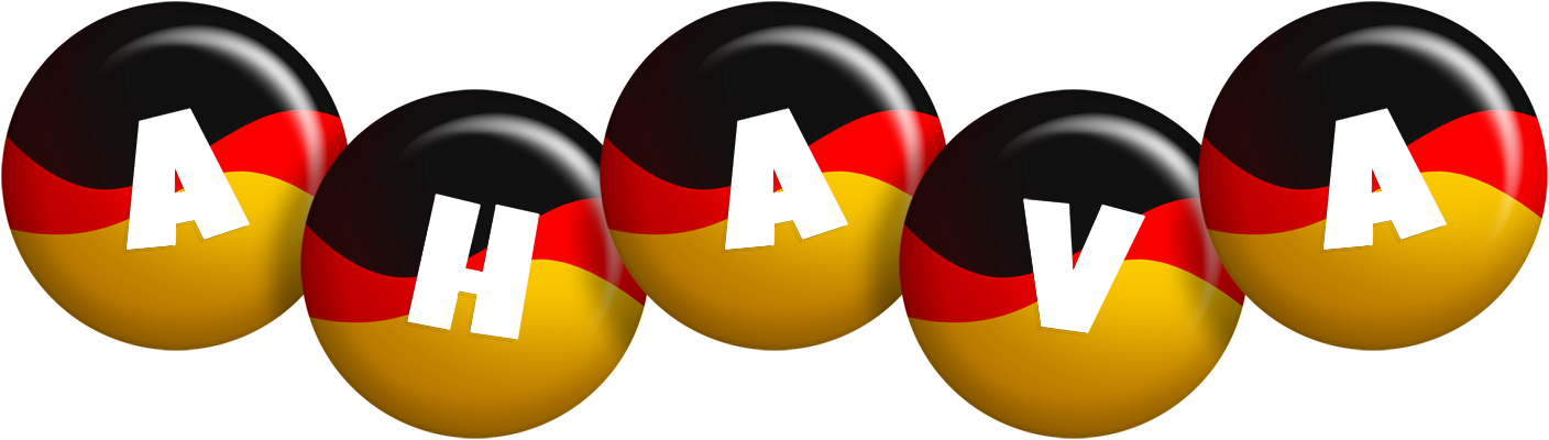 Ahava german logo