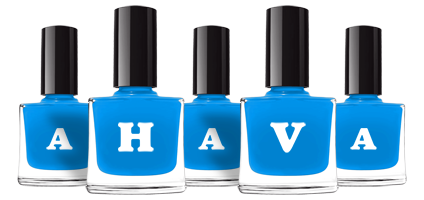 Ahava glossy logo