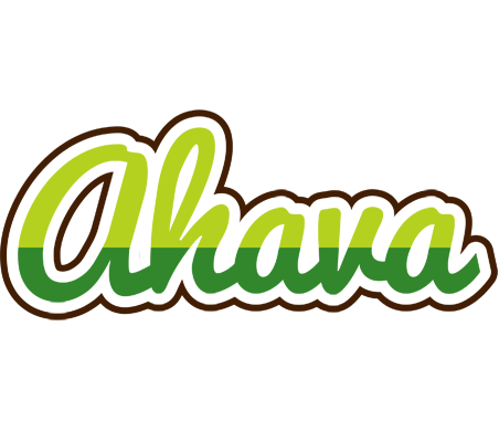 Ahava golfing logo