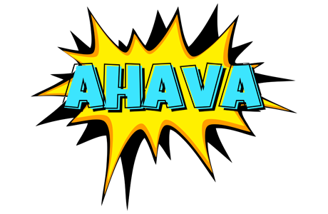 Ahava indycar logo