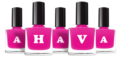 Ahava nails logo