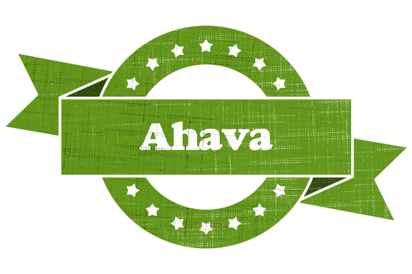 Ahava natural logo
