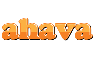 Ahava orange logo