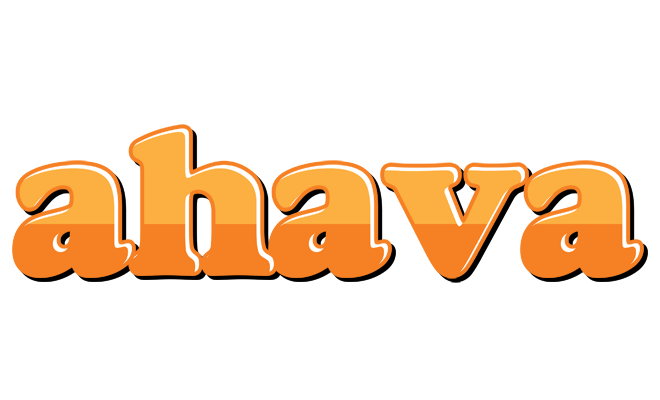 Ahava orange logo