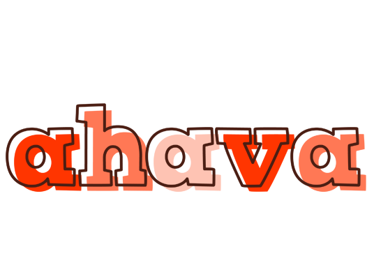 Ahava paint logo