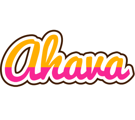 Ahava smoothie logo