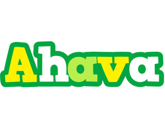 Ahava soccer logo