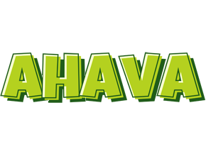 Ahava summer logo