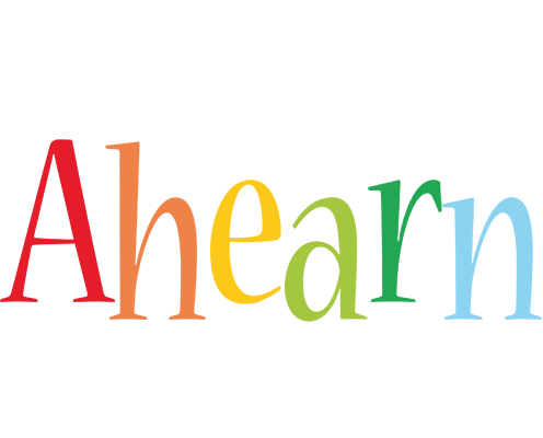 Ahearn birthday logo